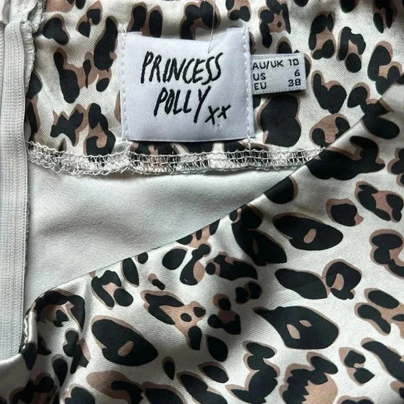 PRINCESS POLLY Jemima Grace Mini Skirt Size 6 - Picture 11 of 12